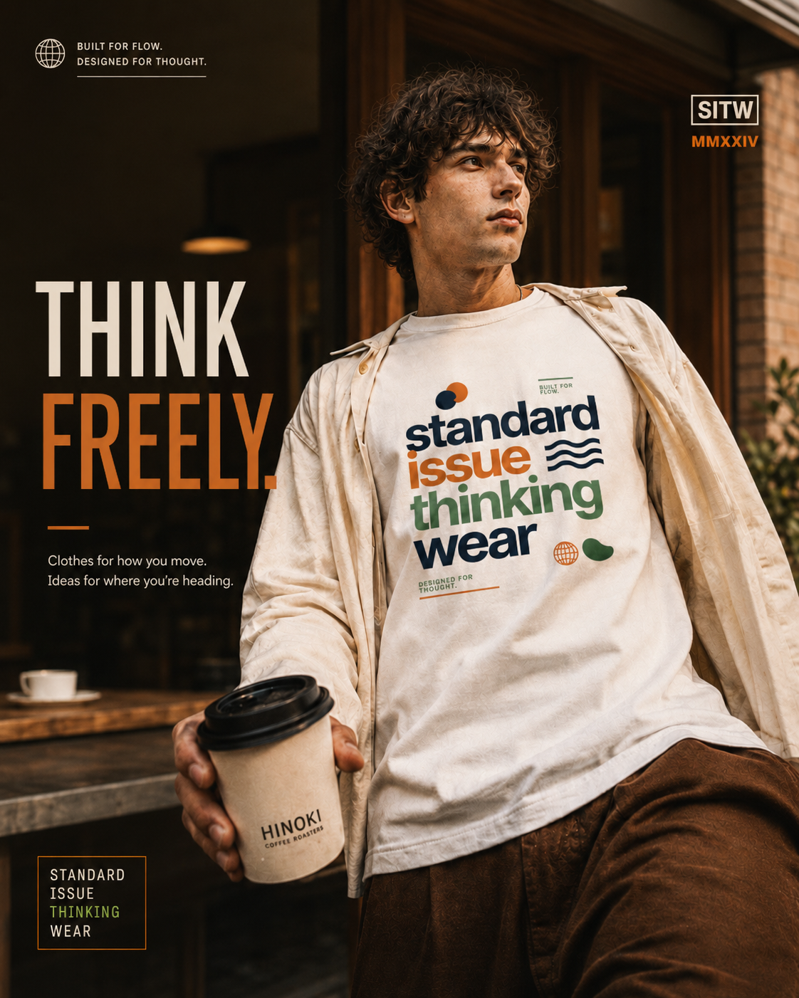 Think Freely campaign — Standard Issue Thinking Wear