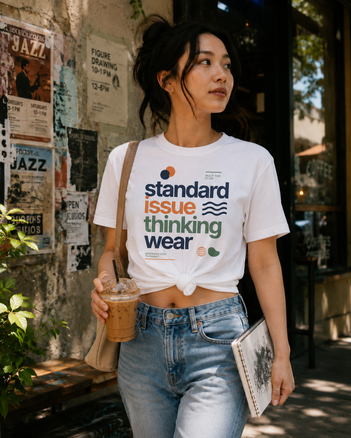 The Studio Tee in the city